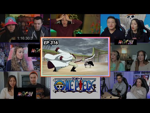 ONE PIECE | SHANKS MEETS WITH WHITEBEARD!!! | EPISODE 316 | REACTION MASHUP | ワンピース
