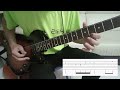 Butterfingers - Girl Friday ( Guitar Solo Tabs )