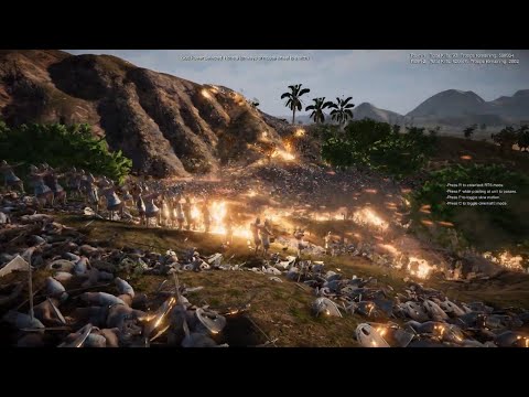 Roman Fire Archer VS 1 Million Egyptian Warrior Ultimate Epic Battle Simulator 2 UEBS 2