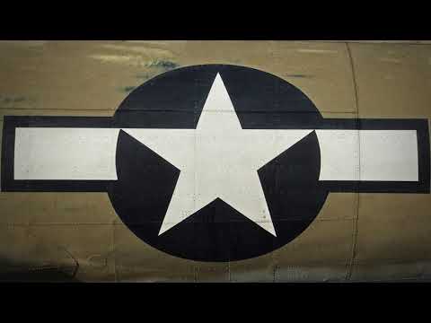 B-17 FLYING FORTRESS BOMBER • 10H Propeller Engine Noise Ambience • Sleeping and Noise Masking