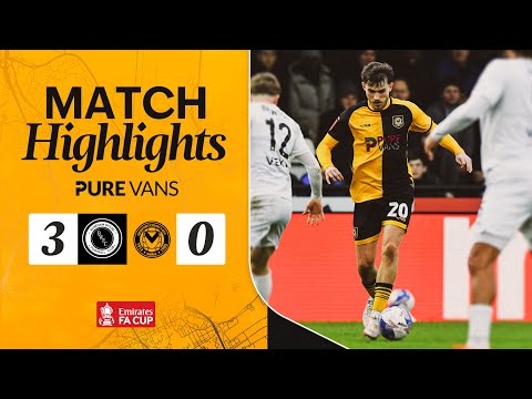 FC Boreham Wood Borehamwood 3-0 AFC Association Football Club Newport County 