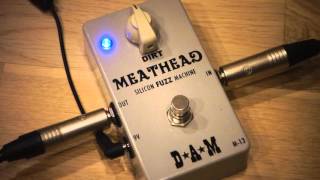 Video thumbnail for D*A*M Meathead silicon fuzz by Alex T