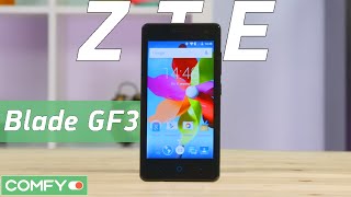 Смартфон ZTE Blade GF3 - дешево и сердито - Видео демонстрация