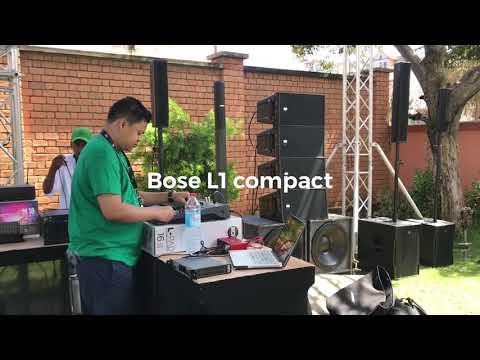RCF evox 8 vs Bose L1 compact