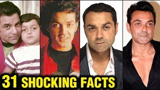 Bobby Deol 31 SHOCKING AND INTERESTING Facts | Gupt, Soldier, Marriage | Dharmendra, Sunny Deol