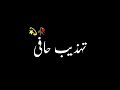 Tahzeeb hafi💫||deeplines||black screen poetry status||urdu shayari  #poetry #shayari #tahzeebhafi