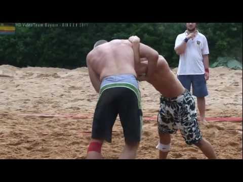 Beachwrestling Freising 2011 (Männer) - Kampf 06