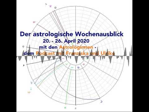 Astrologischer Wochenausblick 20. - 26. April 2020