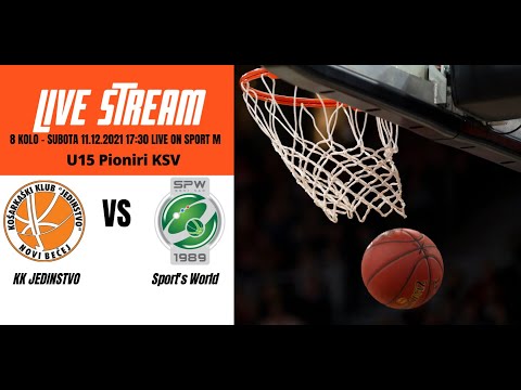 Stream uživo KK"JEDINSTVO"Novi Bečej - KK"SPORTS WORLD" Novi Sad 8 kolo 17:30 Subota 11.12.2021