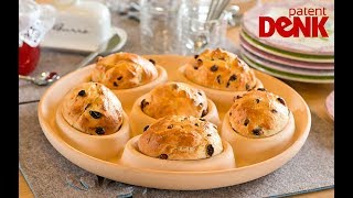 Roll Baker Sunday Rolls with Back Plate from Denk Keramik Форма для выпечки булочек
