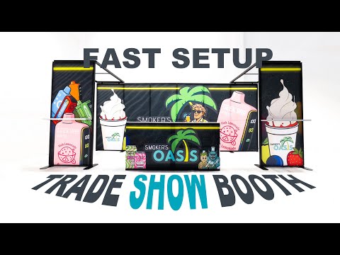 How to Set Up a Custom Modular Trade Show Booth?