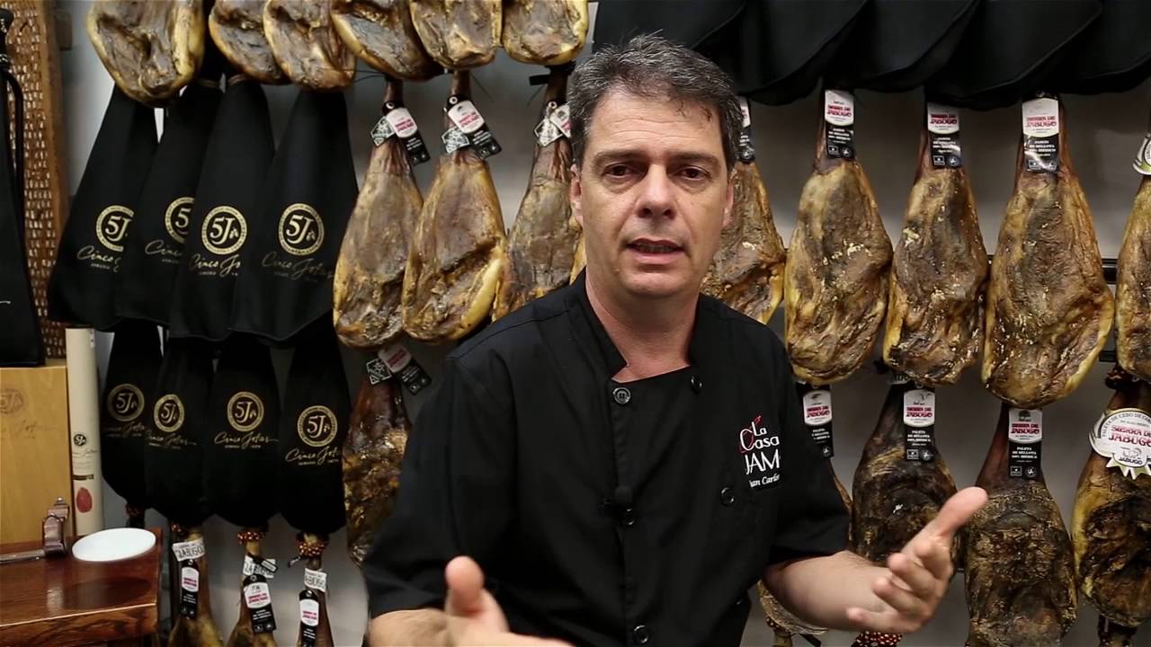Comprar jamón ibérico de bellota. Jamón 5 Jotas, Jamón Summun. Jamón de pata negra.