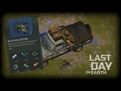 Can we craft Mi-24 Helicopter Last Day On Earth Survival