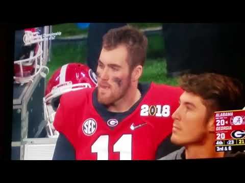 Crazy Final Minute of Alabama and Georgia National Championship game goes to OT!!!
