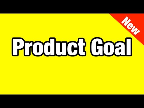 Scrum Guide 2020 - Product Goal in, Estimates Out
