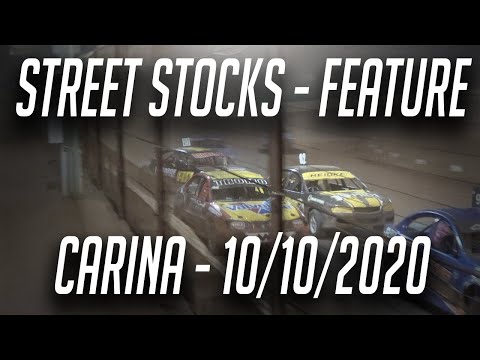 Street Stocks - Final - Carina Speedway - 10/10/2020