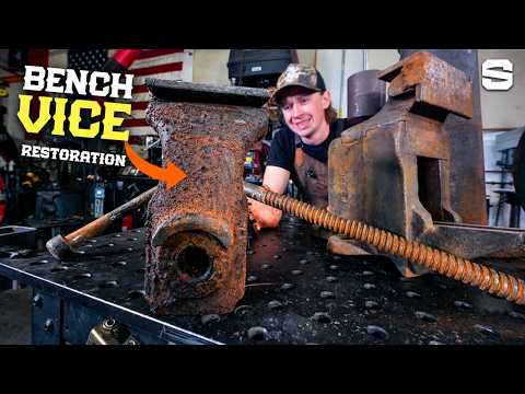Can This Massive 1916 Bench Vise Be Saved?