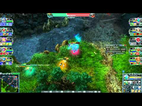 HoN Emerald Warden owning Chronos and swiftblade