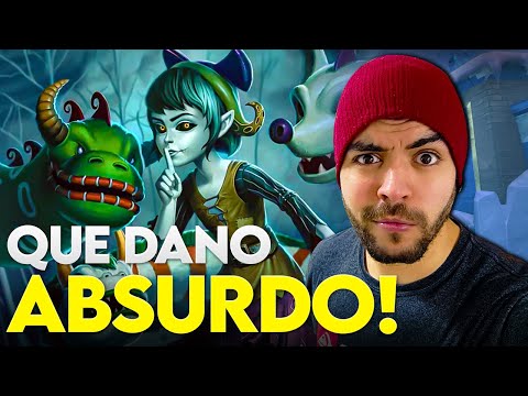 Que dano ABSURDO! SCYLLA/CILA MID - ⚡ Smite BR Conquista