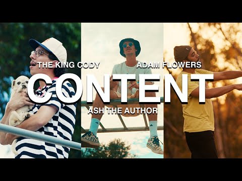 The King Cody, Adam Flowers, Ash the Author - Content (Official Music Video)