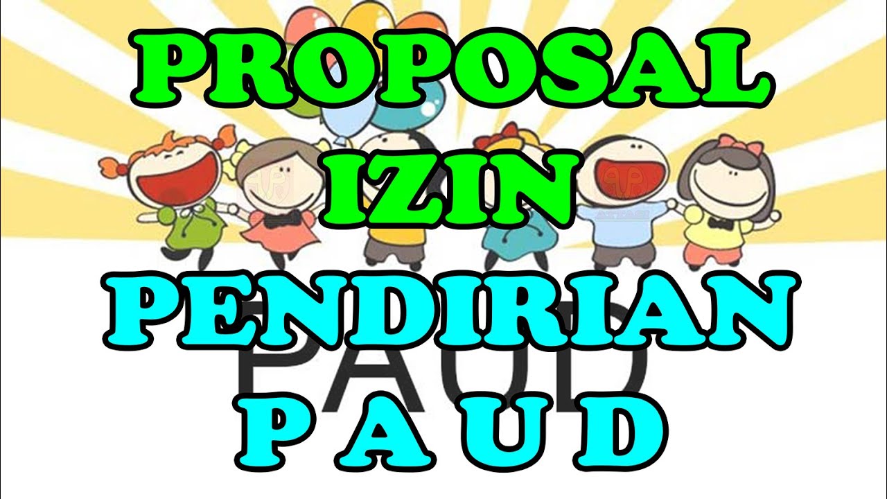 PROPOSAL IZIN PENDIRIAN PAUD