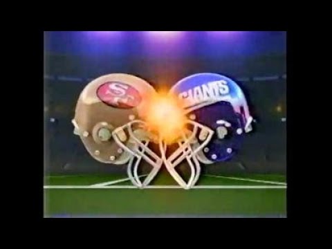 New York Giants Vs, San Francisco 49ers 1991 MNF Season Opener