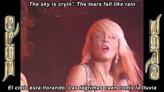 Doro (Warlock) - Metal Tango [LIVE] subtitulada en español (Lyrics)