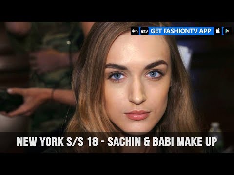 New York Spring/Summer 2018 - Sachin & Babi Make Up | FashionTV