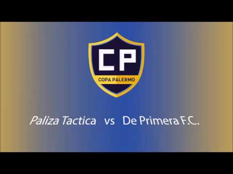 Paliza Tactica vs De Primera F.C. - Copa Palermo Fecha 1
