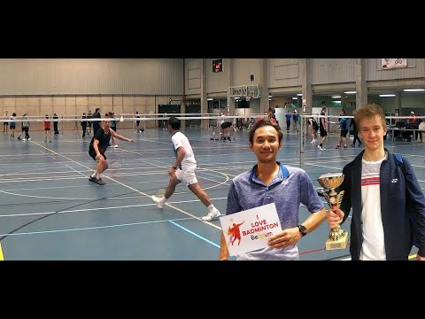 Sander Dedecker vs Indra Bagus Ade Chandra. Ross beiaardcup Dendermonde 29/10/2022