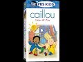 Opening To Caillou Caillou At Play 2004 VHS Paramount Print