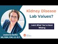 Understand Your Kidney Lab Test Results What Do Lab Values Mean Ft Jessianna Saville