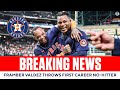Framber Valdez Throws FIRST CAREER NO-HITTER, 16th in Astros History vs Guardians | CBS Sports