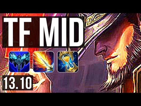 TWISTED FATE vs KARMA (MID) | 6/0/4, 600+ games, 1.0M mastery, Dominating | KR Master | 13.10
