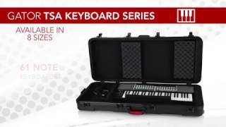 Gator Polyéthylène GTSA XL pour clavier 88 touches slim - Video