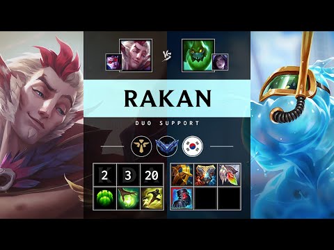 Rakan Support vs Zac - KR Diamond Patch 25.05