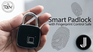 Smart PadLock With FingerPrint Control Safe - Review