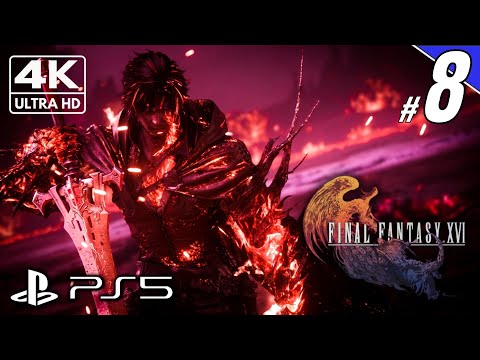 FINAL FANTASY 16 Part 8 Gameplay Walkthrough [4K 60FPS PS5] - No Commentary #finalfantasy16