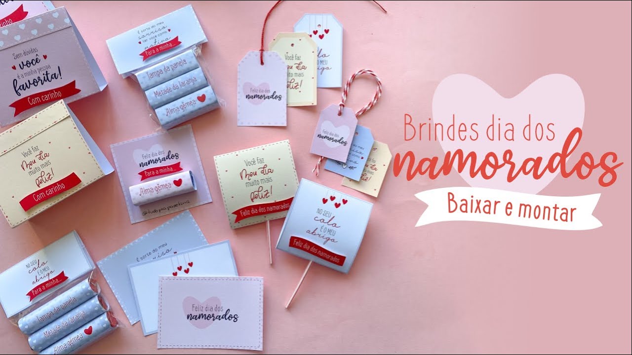 BRINDES PRO DIA DOS NAMORADOS | COMO FAZER