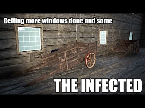 The Infected S8E54 - Getting more windows done and some