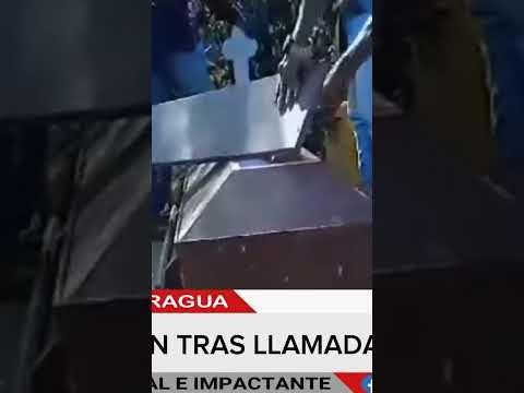 Desentierran a mujer en Waspam, Caribe Norte, Nicaragua.