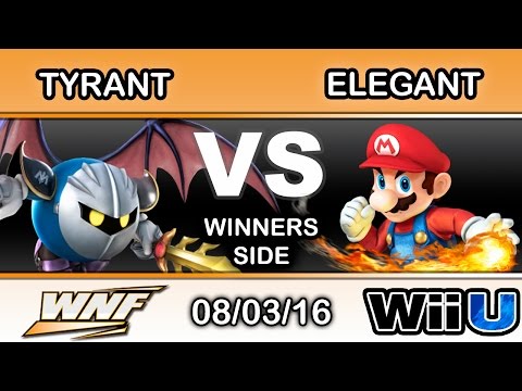 WNF 3.1 - NME | Tyrant (Meta Knight) Vs. eM | Elegant (Mario) Winners Semis - Smash Wii U
