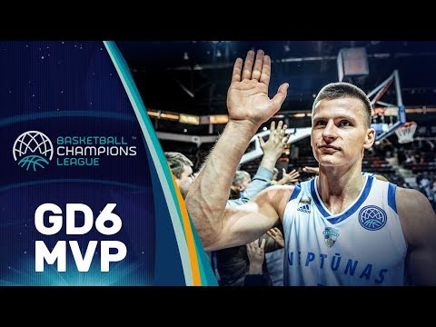 MVP Gameday 6 - Neptunas Klaipeda's Arnas Butkevicius (19pts. 13reb. 10ast.) tears PAOK apart!