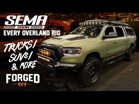 INSANE Overland Rigs at SEMA SHOW 2025