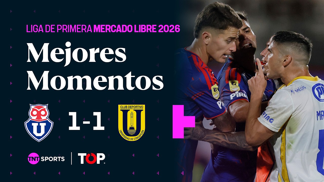 Universidad de Chile vs Universidad de Concepción Highlights