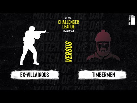 ex-Villainous vs. timbermen - Map 2 [Ancient] - ESL Challenger League Season 44 NA - Group B
