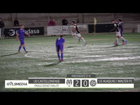 UD Castellonense 2 - 0 UE Alacuás i Walter FC 2021/22