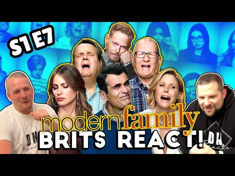 British Guys HILARIOUS Modern Family Reaction | Season 1 Episode 7 (En Garde)