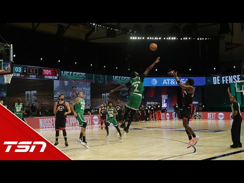 Anunoby drains buzzer beater to win it for the Raptors