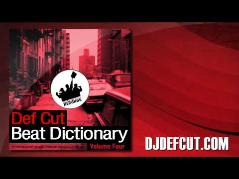 Def Cut - Million Dollar Bill - Beat Dictionary Vol. 4